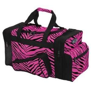  Custom Pizzazz Zebra Print Travel Bags HOT PINK ZEBRA 23 W 