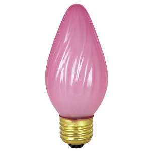  40 Watt Light Bulb   F15   Coral Pink   1500 Life Hours 