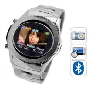  Quad band watch phone steel 1.3 million pixels W950 Cell 