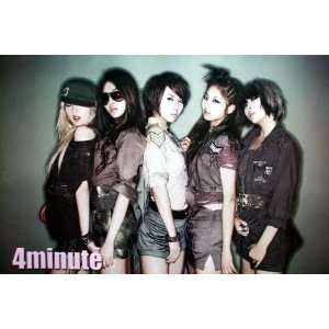 4minute Korean Girl Group Pop Dance Wall Decoration Poster Size 35x23 