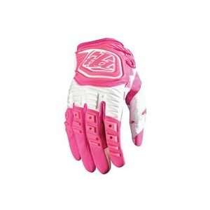  2012 TROY LEE DESIGNS YOUTH GP GLOVES (SMALL) (PINK 