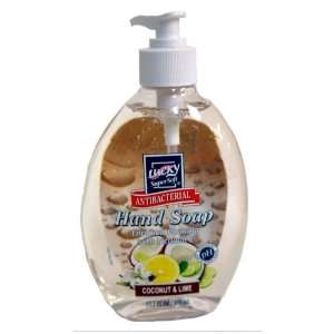  Lucky Super Soft Anti Bacterial Liquid Soap, Coconut Lime 