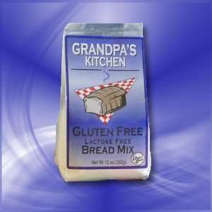 Grandpas Kitchen Gluten Free Bread Mix  Grocery & Gourmet 