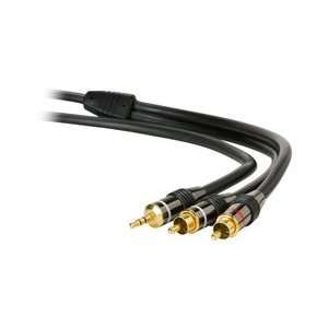  Dayton Audio 3.5RCA 6 3.5mm Stereo Male To RCA Cable 6 ft 