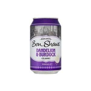 Ben Shaws Dandelion & Burdock Case 24 x 330ml Cans  