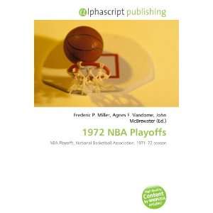  1972 NBA Playoffs (9786134010474) Books