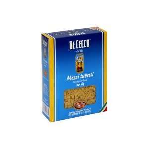 De Cecco Enriched Macaroni Product, Mezzi Tubetti No. 63, 16 oz, (pack 