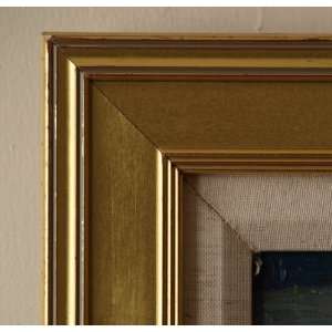  Frame   Thick Outside Ribbing, Gold, 20 X 24 Inches