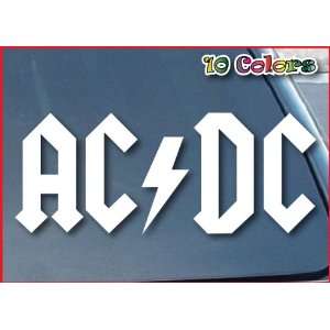  ACDC Music Band Car Window Vinyl Decal Sticker 7 Wide 