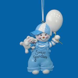  Club Pack of 12 Sweet Grandson Christmas Ornaments For 