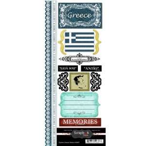  Scrapbook Customs   World Collection   Greece   Cardstock 