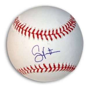  Shane Victorino Autographed/Hand Signed Official MLB 