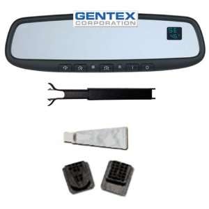 GENTEX GENK50A Auto Dimming Mirror w/HOMELINK COMPASS TEMPERATURE 