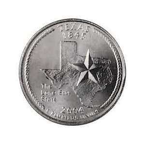  2004 P&D Uncirculated Texas Quarters 