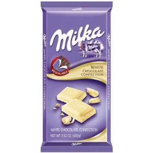 MILKA White Chocolate Bar 10 Count  Grocery & Gourmet 