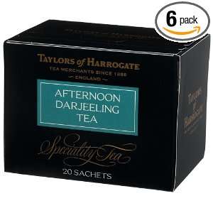 Taylors of Harrogate, Black Tea, Afternoon Darjeeling Tea, 20 Count 