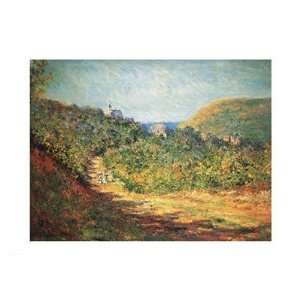  Petites Dalles, 1884 Finest LAMINATED Print Claude Monet 