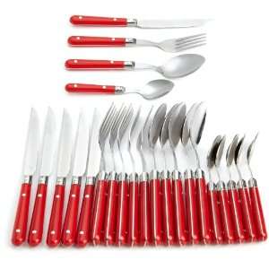   Each Knife, Fork, Teaspoon, TableSpoon / Red
