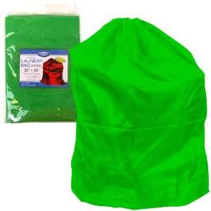  Heavy Duty Jumbo Sized Nylon Laundry Bag   Green