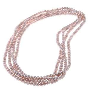  DaVonna Freshwater Pearl 100 inch Endless style Necklace 