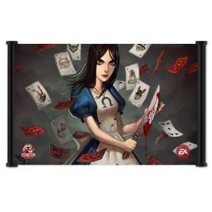  Alice Madness Returns Game Fabric Wall Scroll Poster (26 