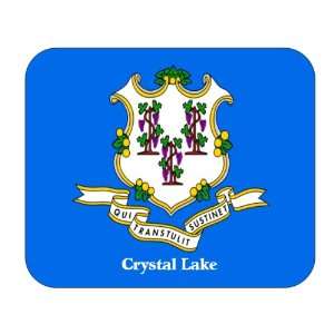  US State Flag   Crystal Lake, Connecticut (CT) Mouse Pad 