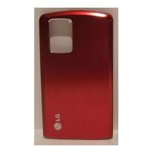  NEW LG OEM CU720 RED BATTERY DOOR COVER Electronics