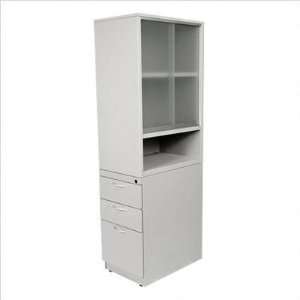 Great Openings RSDPSB X Pedestal Tower and Right Side Bookcase with 