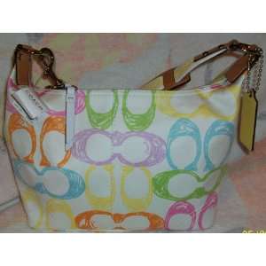  Coach Small Scribble Hobo Purse NWT    F11672 Toys 