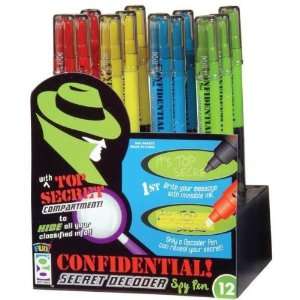  Confidential Pen Case Pack 48 Patio, Lawn & Garden