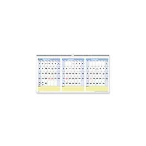  At A Glance 3 Months QuickNotes Horizontal Wall Calendar 