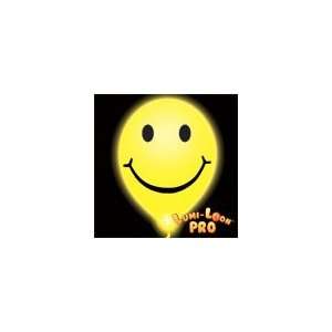  Smiley Face Yellow Balloon White Lights (10 Pack) Health 