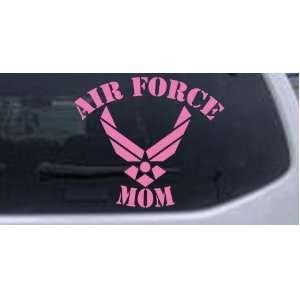 Pink 22in X 24.9in    Air Force Mom Military Car Window Wall Laptop 