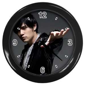  Chinese Pop Star Cool Jay Chou Black Wall Clock