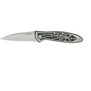  Kershaw Spider Leek Assisted Opening Wharncliff Blade 