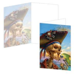  ECOeverywhere Dead Men Dont Bite Boxed Card Set, 12 Cards 
