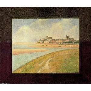 FRAMED oil paintings   Georges Pierre Seurat   24 x 20 inches   View 