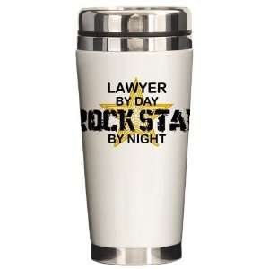  Lawyer RockStar by Night Funny Ceramic Travel Mug by 