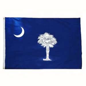  South Carolina Flag 12X18 Inch Nylon Patio, Lawn & Garden