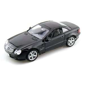  Mercedes Benz SL500 Top Up 1/18 Black Toys & Games