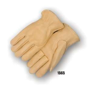  Leather Work Glove, #1565 Elkskin Drivers, size 9, 12 pack 