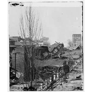  Atlanta,Ga. Ruins of depot,blown up on Shermans departure 