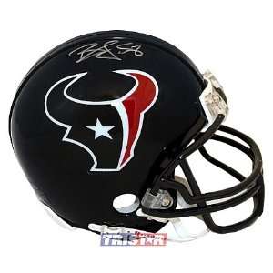 TRISTAR Brian Cushing Autographed Houston Texans Replica Mini Helmet 