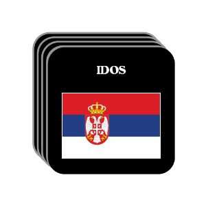  Serbia   IDOS Set of 4 Mini Mousepad Coasters 