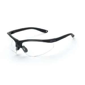   Safety Glasses Clear Lens   Matte Black Frame   1734