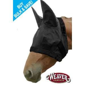 DELUXE FLY Horse MASK With EARS Small Black  Sports 