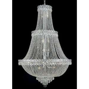  Elegant Lighting 1900G30C/RC Century 17 Light Chandeliers 