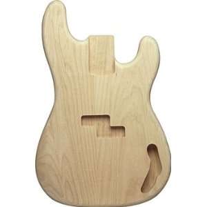  P BASS® BODY ALDER UNFINISHED Musical Instruments