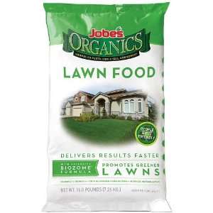  Jobes 16 Lb Organic Lawn Food   09329P Patio, Lawn 