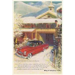  1953 Plymouth Belvedere Challenger Inn Sun Valley ID Print 